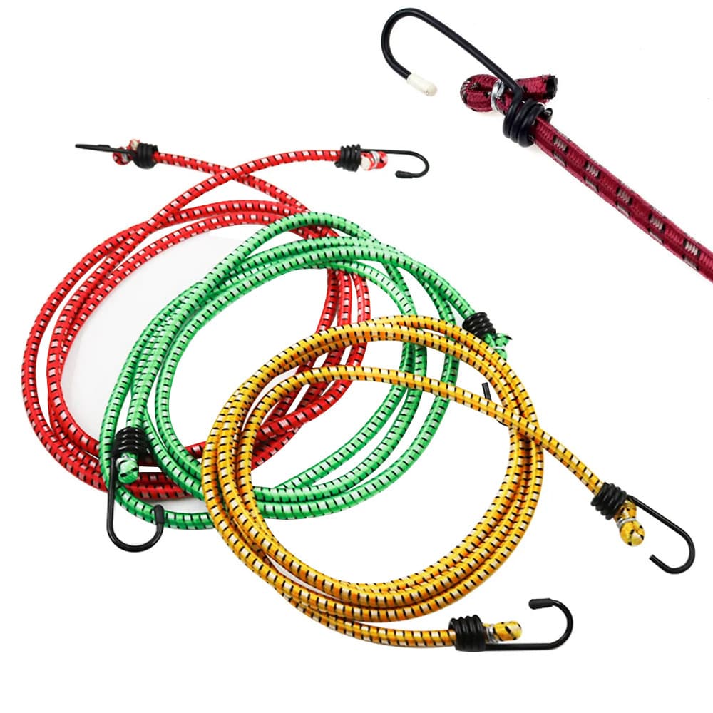 Elástico Extensor Bagageiro Carga Moto Bicicleta Cinta