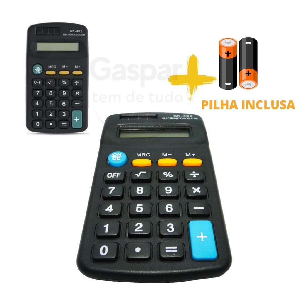 Calculadora De Bolso Pequena de 08 Dígitos Mini Super Oferta .