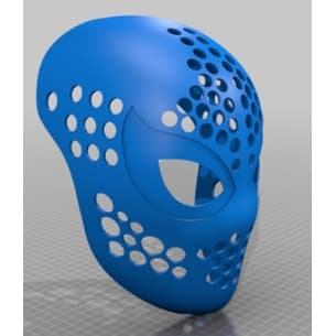 Faceshell Homem-Aranha De Volta ao Lar - Máscara 3D Cosplay Tamanho Real