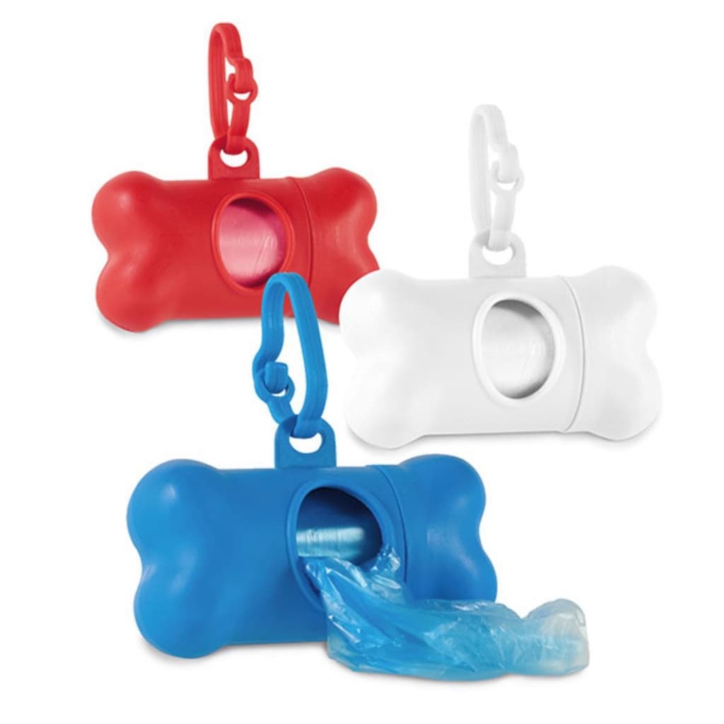 Kit Suporte Cata Caca com 30 saquinhos - Refil Cata Caca - Pet Cachorro e Gato Pega Coco - Higiene e Passeio