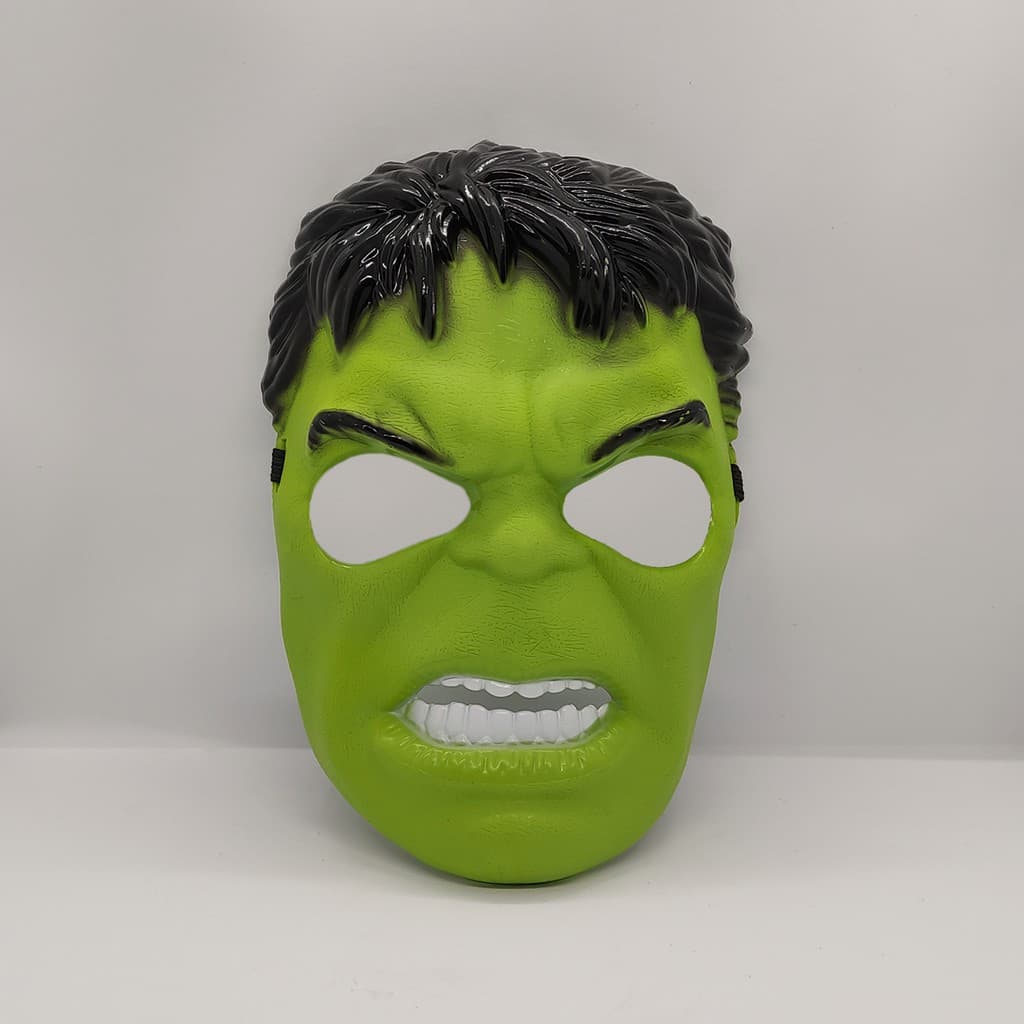 Máscara super heroi Hulk - vingadores avengers mulher maravilha homem aranha Batman formiga d ferro hulk capitão América