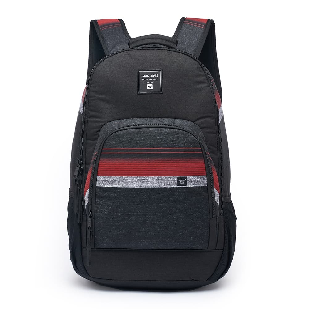 Mochila Hang Loose Escolar Espaçosa Masculina Passeio Reforçada