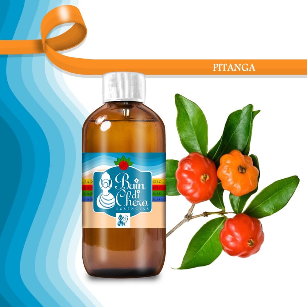 Essência Aromática Concentrada P/ Sabonete, Cosmético e Lembrancinhas - Pitanga 10ml/100ml