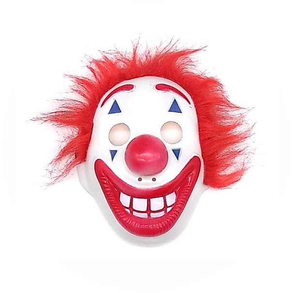Máscara Palhaço Sorriso Feliz - Carnaval Halloween