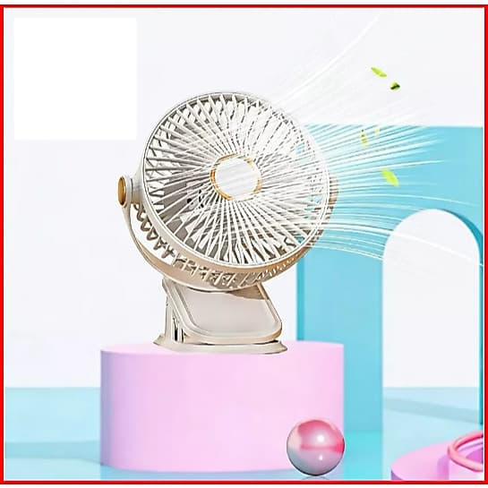 Mini Ventilador de USB Clip Prendedor Portátil Mesa Escritorio Cama ALFACELL PREMIUM