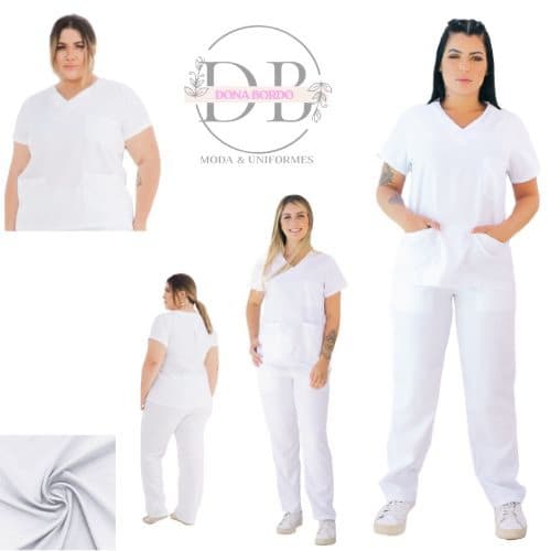 Pijama Hospitalar Uniforme Hospitalar Enfermeiras 10