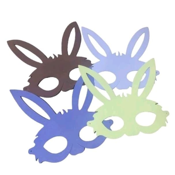 Máscaras de Eva 12 Unidades Com Elásticos