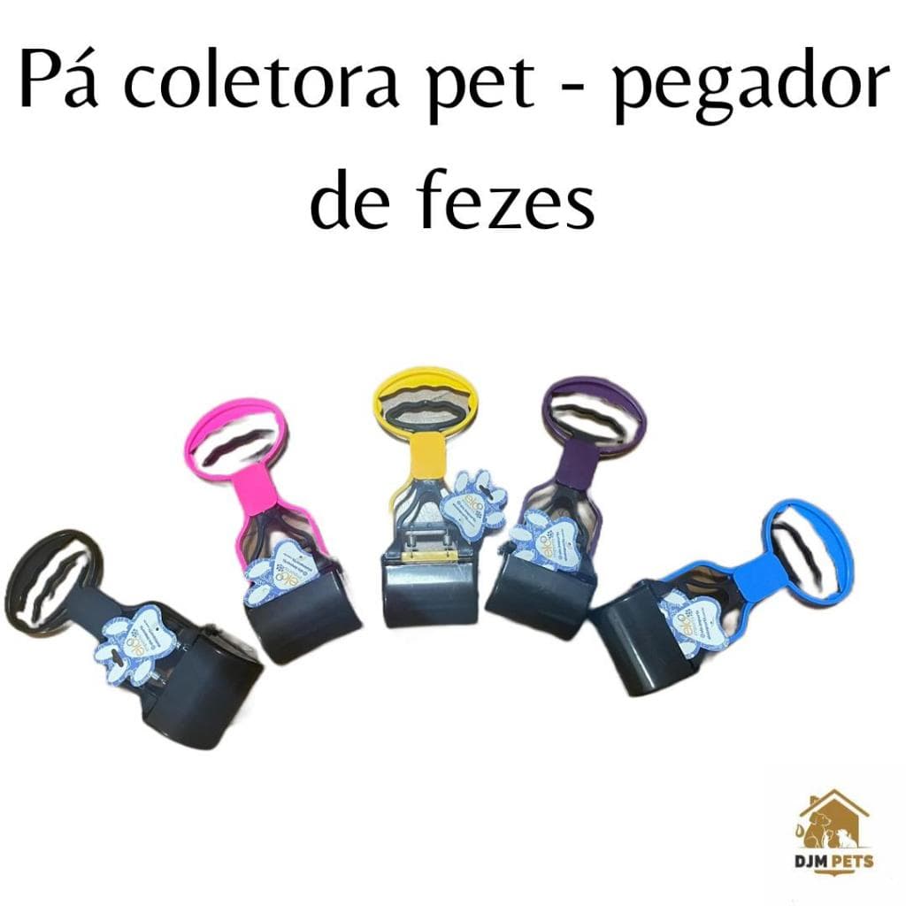 Cata Caca Portátil para Cachorro – Pegador Manual de Fezes para Passeios