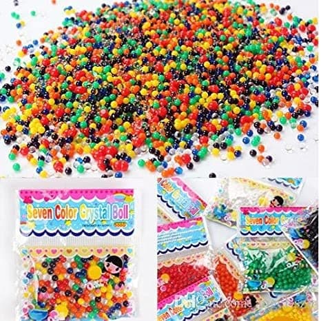 Bolinhas/Animais em Gel Coloridas Sortidas pequenas Aprox. 1 à 90 unidades ORBS