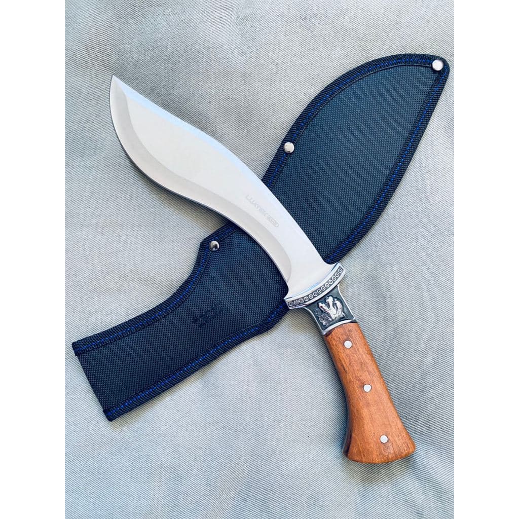 Faca De Pesca Churrasco Luxo Fulltang Inox A32