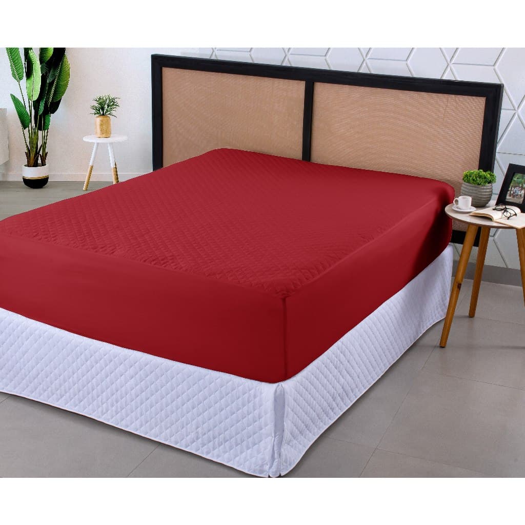 Protetor de Colchão Solteiro Impermeável Matelado 1 Peça Luxo