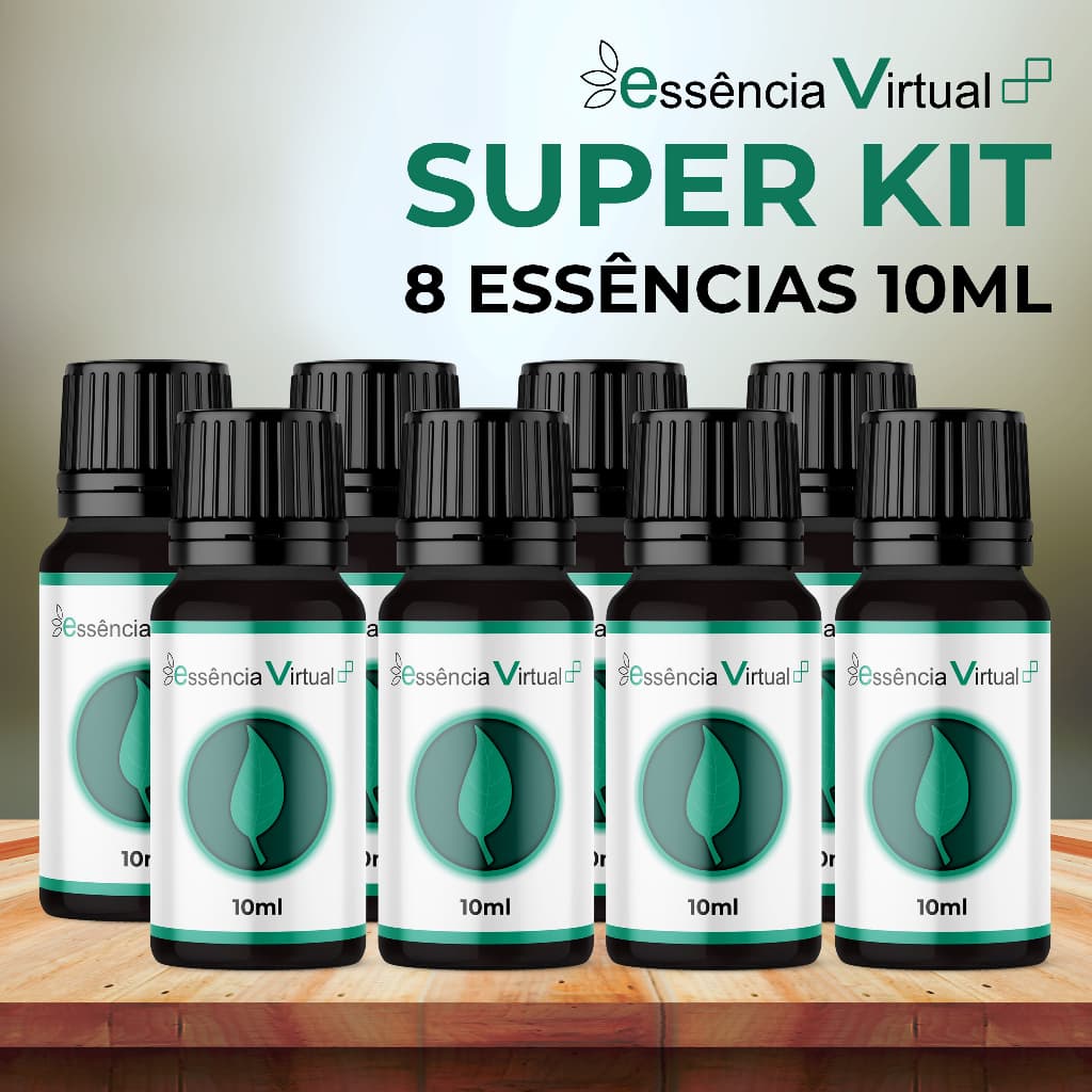 Kit 8 Essências Perfume 10ml | Escolha suas Fragrâncias