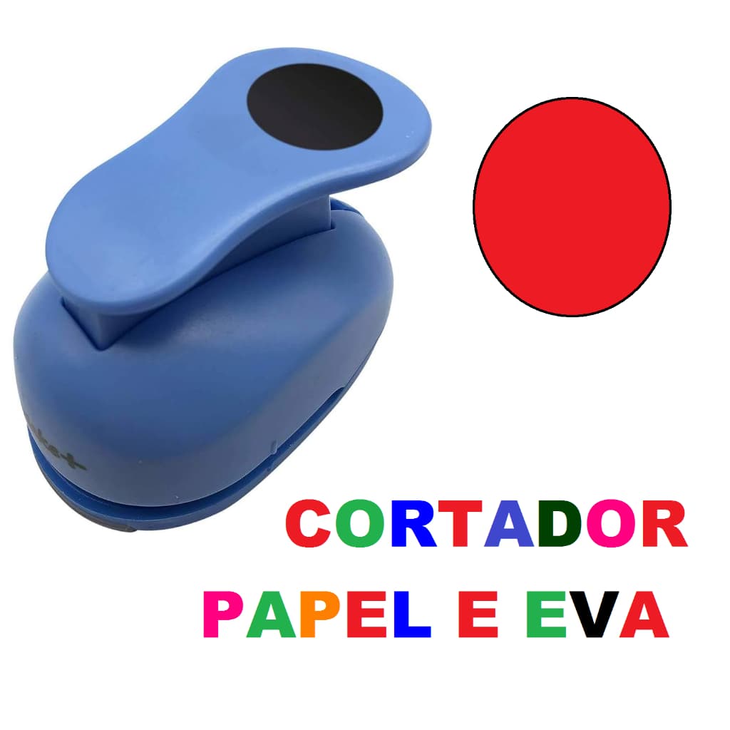 Cortador Eva E Papel Scrapbook - Circulo 38mm 3,8cm