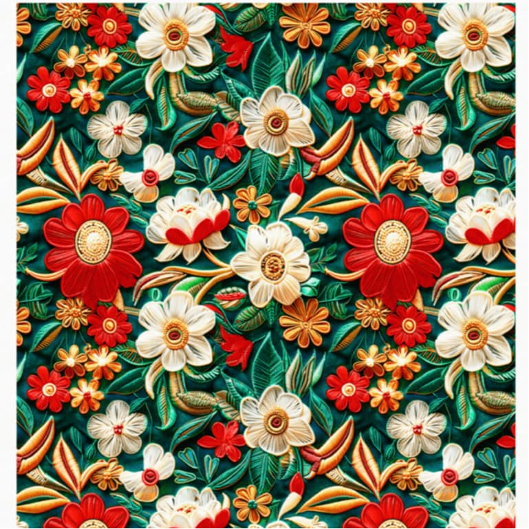 Tricoline Digital Estilo 3 D- Estampas Natalinas- 0,50 cm x 1,50