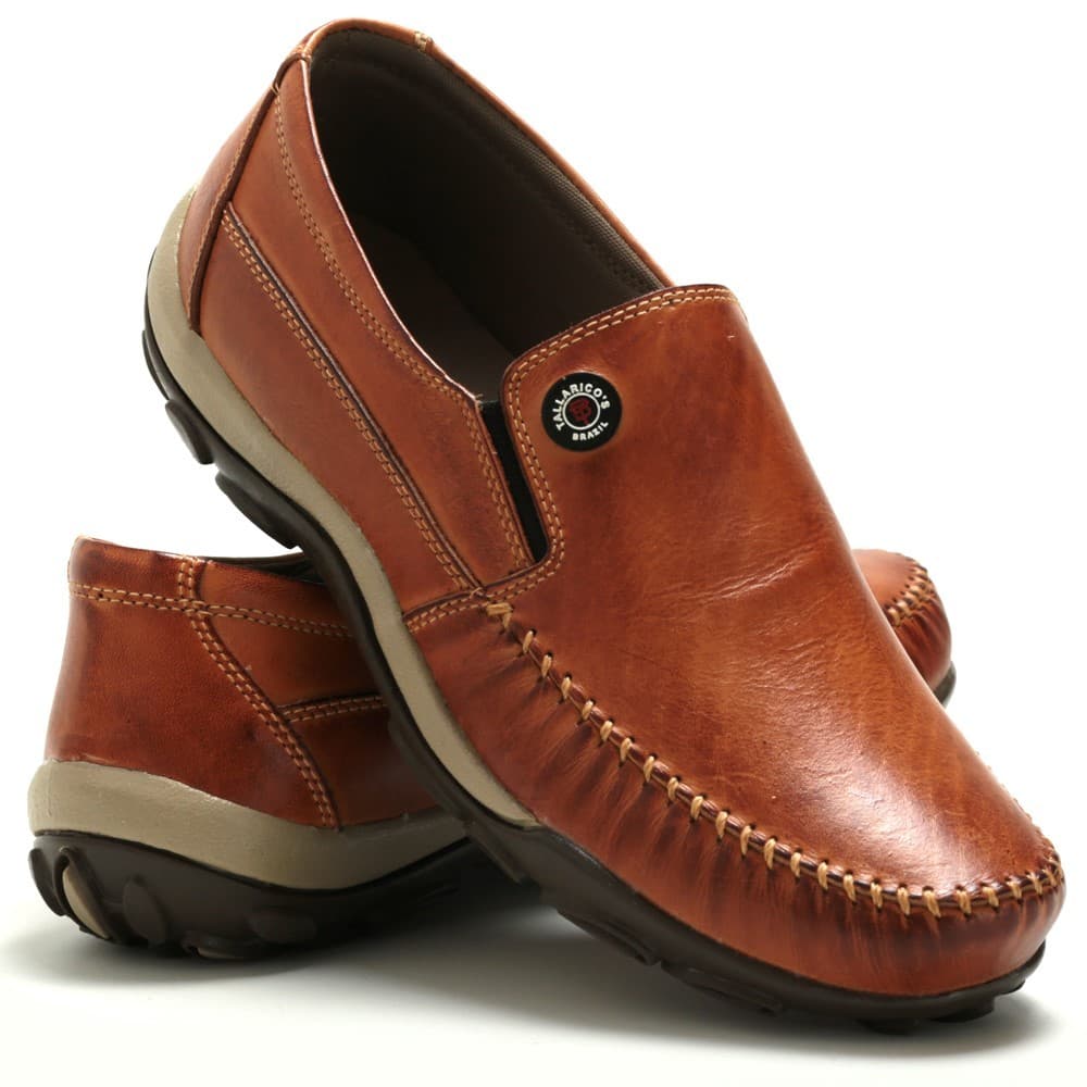 Sapatilha Mocassim Masculino Ortopédica Conforto