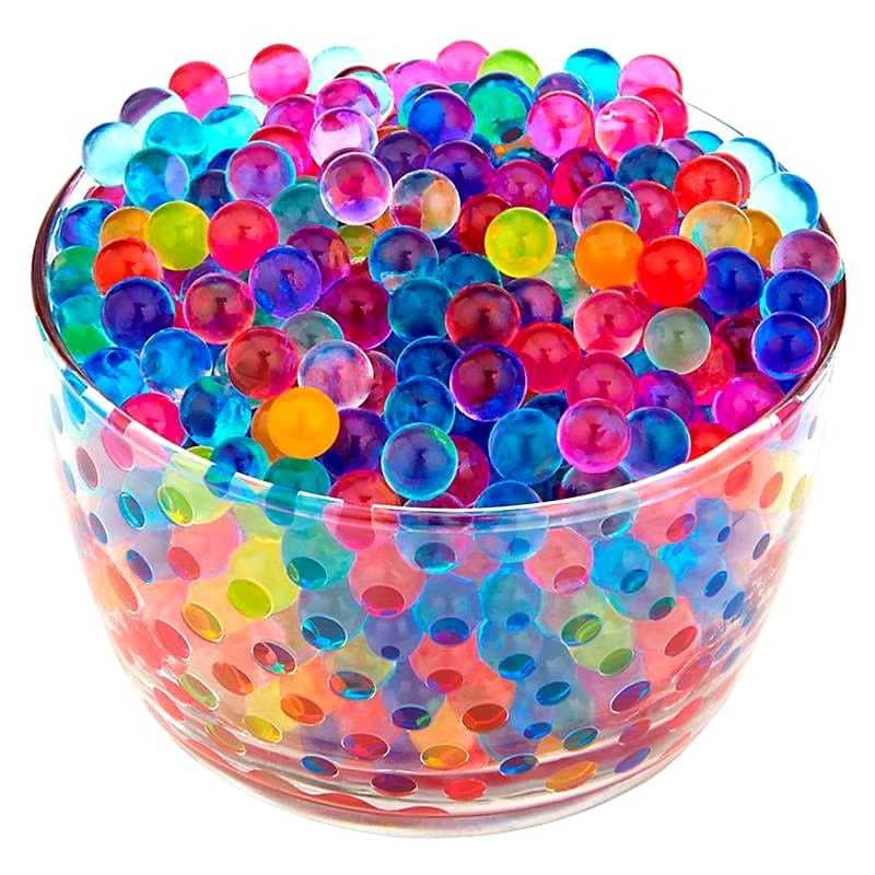Bolinhas De Gel - Jog com 6 sacos/12 sacos/18 sacos/24 sacos - Cresce Na Agua Varias Cores