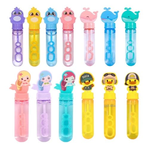 kit 12 brinquedo infantil bastão bolinha de sabão lembracinha de festa modelo pascoa coelho