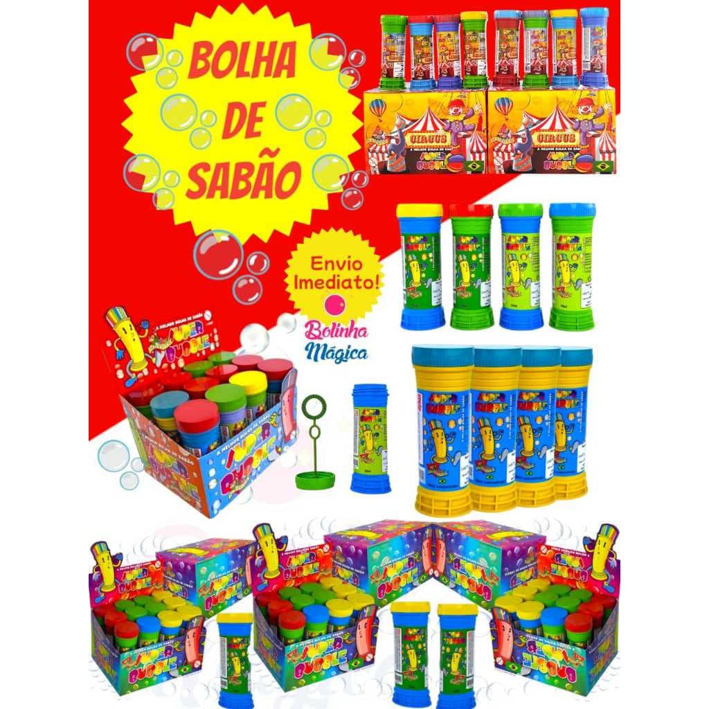 25 Bolha Bolinha De Sabão Para kit Festa Infantil Lembracinha Decoração Aniversario Prenda novo
