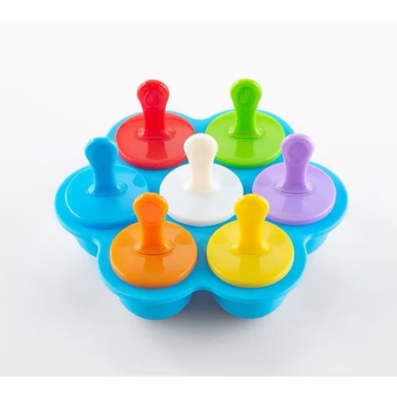 Moldes Picolés Para Fazer Sorvete De Dentição De Bebês Envio Já