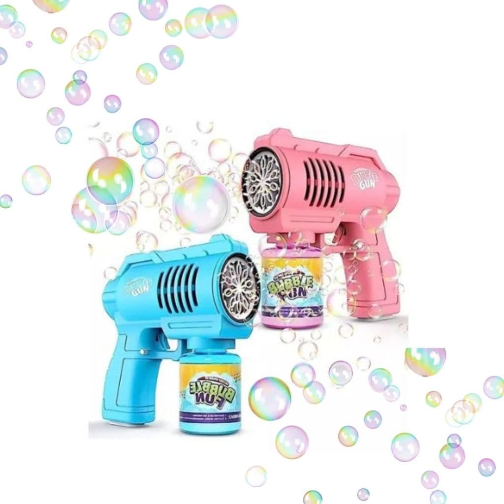 Brinquedo maquina de fazer Bolhas de Sabão Pistola Brinquedo ao ar livre bolhinha de sabão crianças
