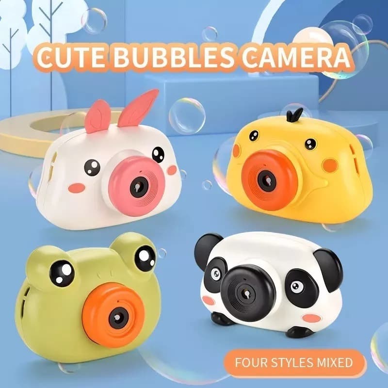 Bolha automática soprando arminha animais para crianças, Câmera leve música, Girl Heart Toys
