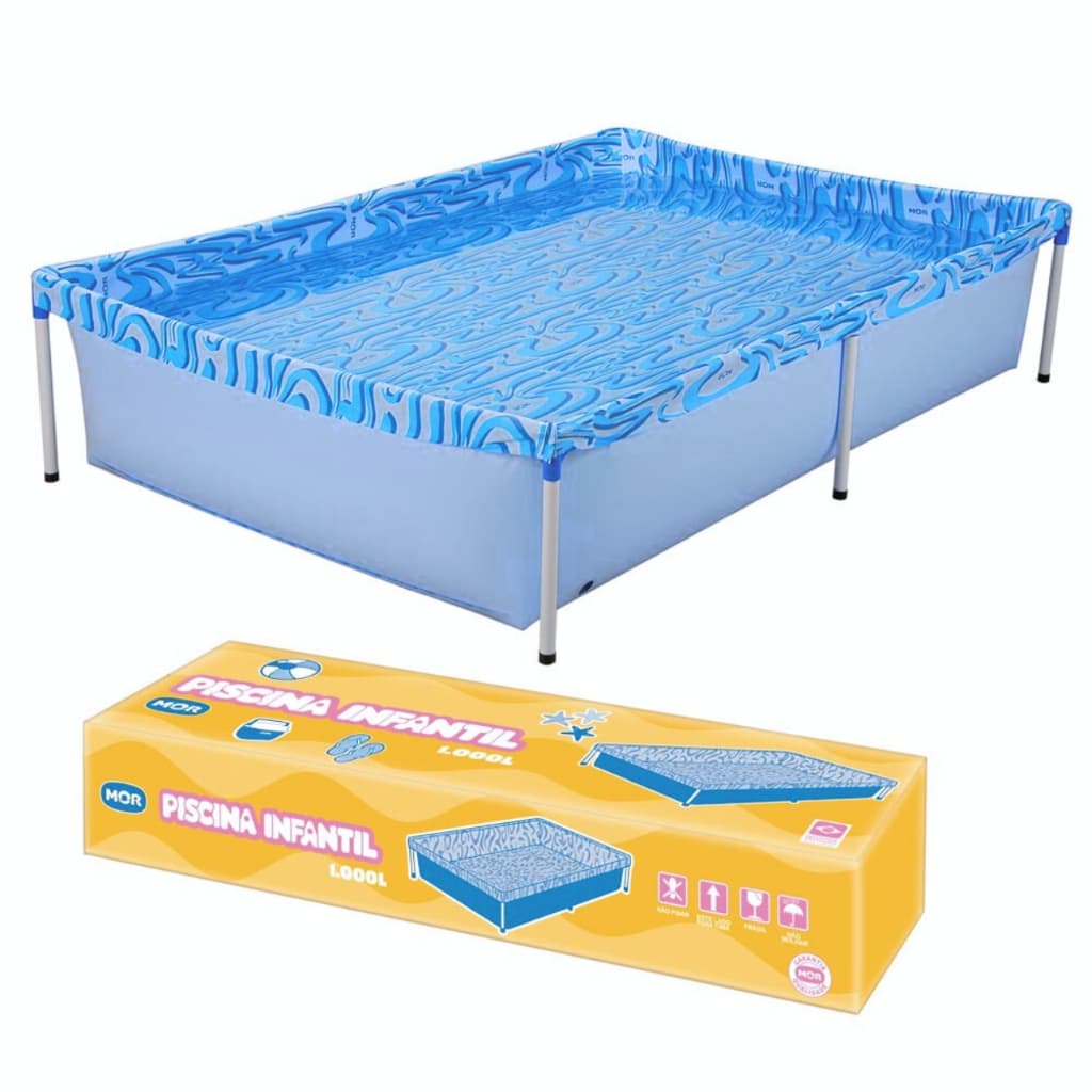 Piscina 1000 Litros Infantil Piscina Grande Resistente Verão Praia Piscina