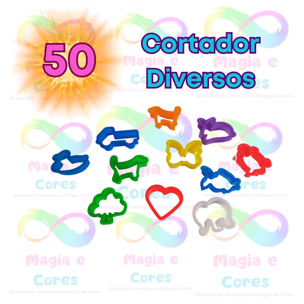 50 FORMINHA DE MODELAR MODELOS DIVERSOS: