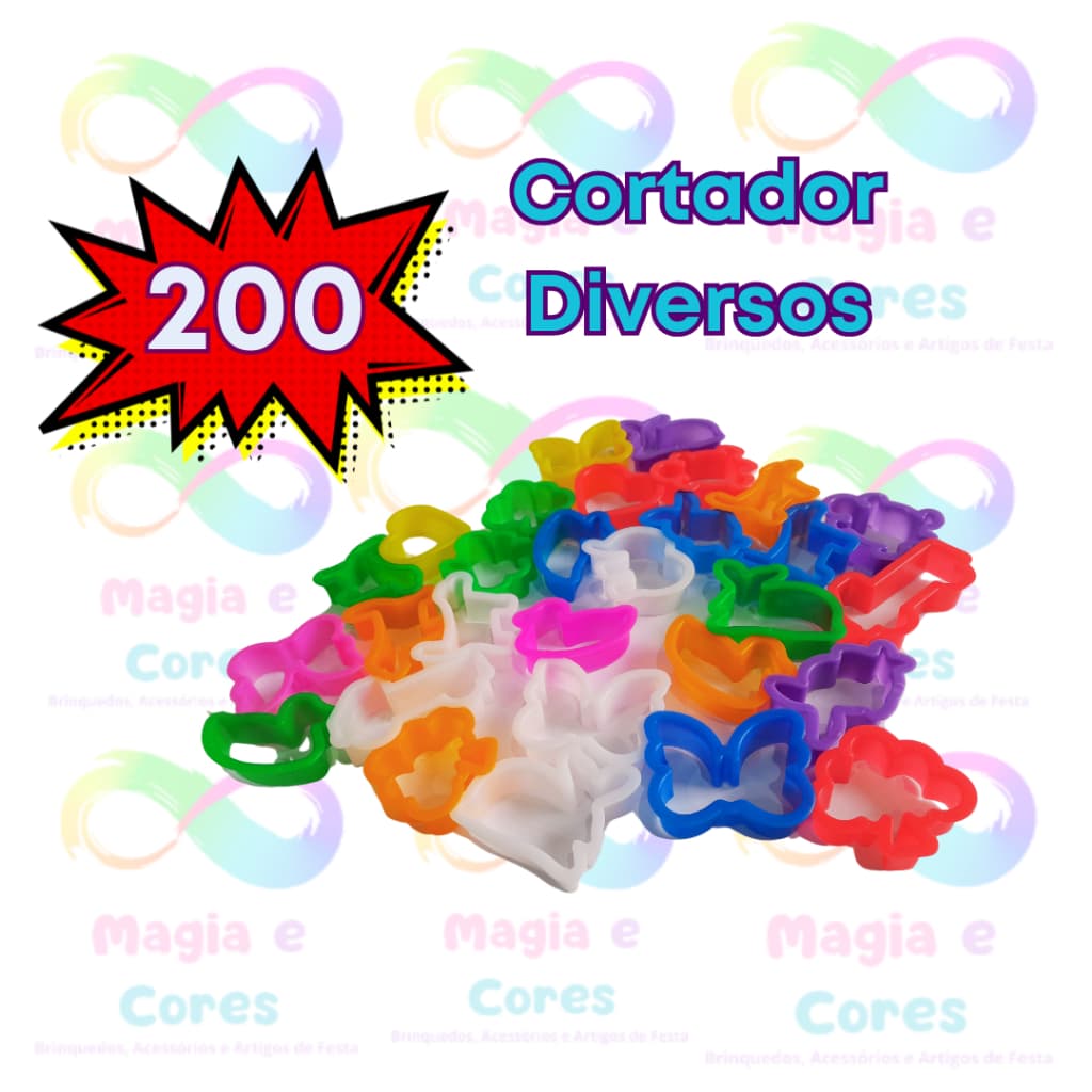 200 FORMINHA DE MODELAR MODELOS DIVERSOS: