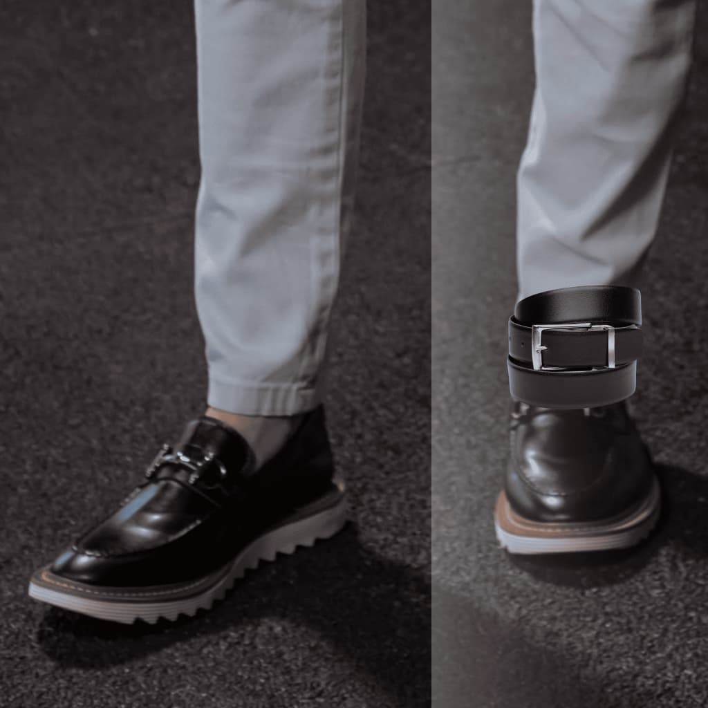 Sapato Masculino Dublin Oxford Tratorado Social Mocassim Casual Moderno + Cinto Dia dos Pais