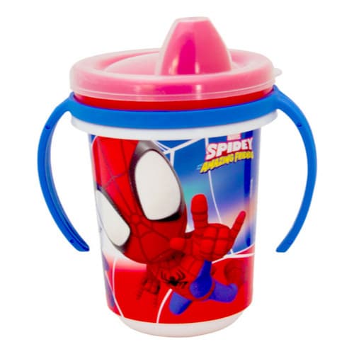 Copo Treinamento Trio Spidey 330ml homem aranha plsutil