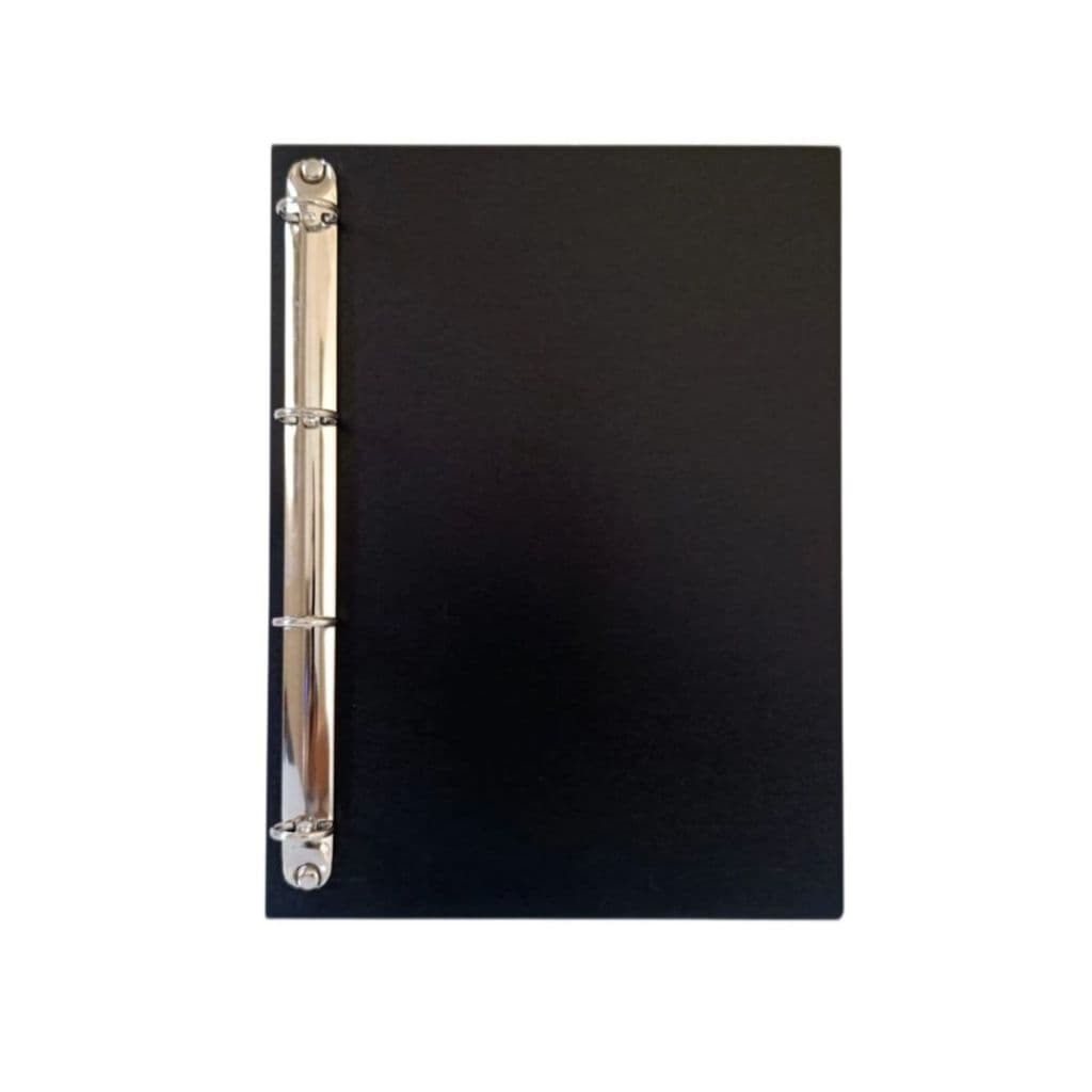 Prancheta A4 Fichario Desenho Portátil Oficio Madeira Preto c/ Prendedor - Gv Office