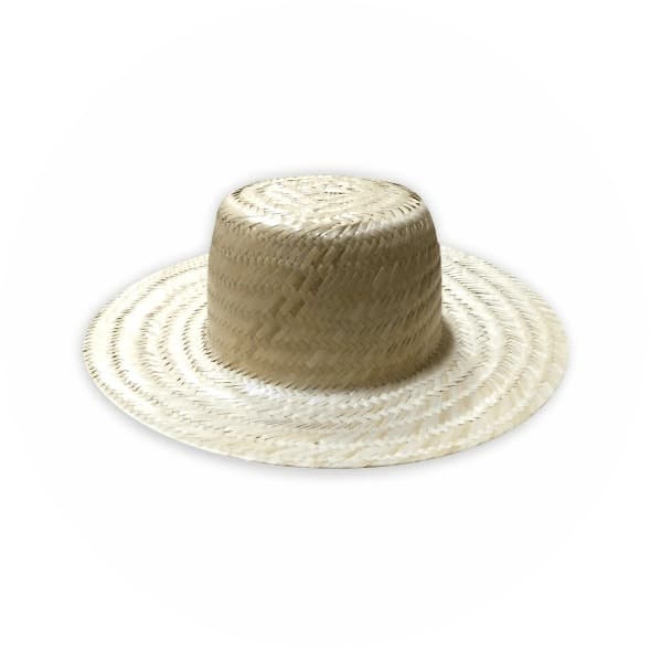 Chapéu de Palha Brasília Simples – Ideal para Festa Junina, Fantasia Caipira e Decoração