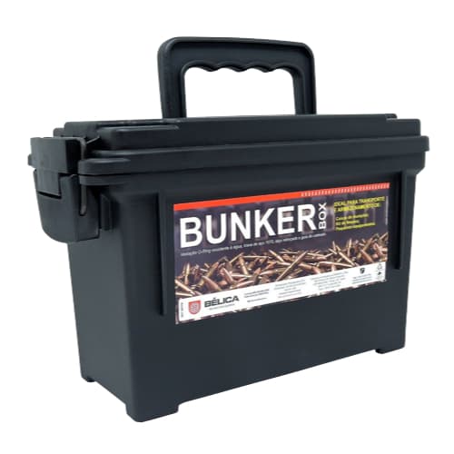 Caixa Bunker Box Bélica - Várias Cores