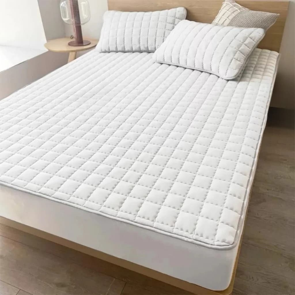 Capa Protetor Para Colchão Impermeável Matelado Com Elástico Box