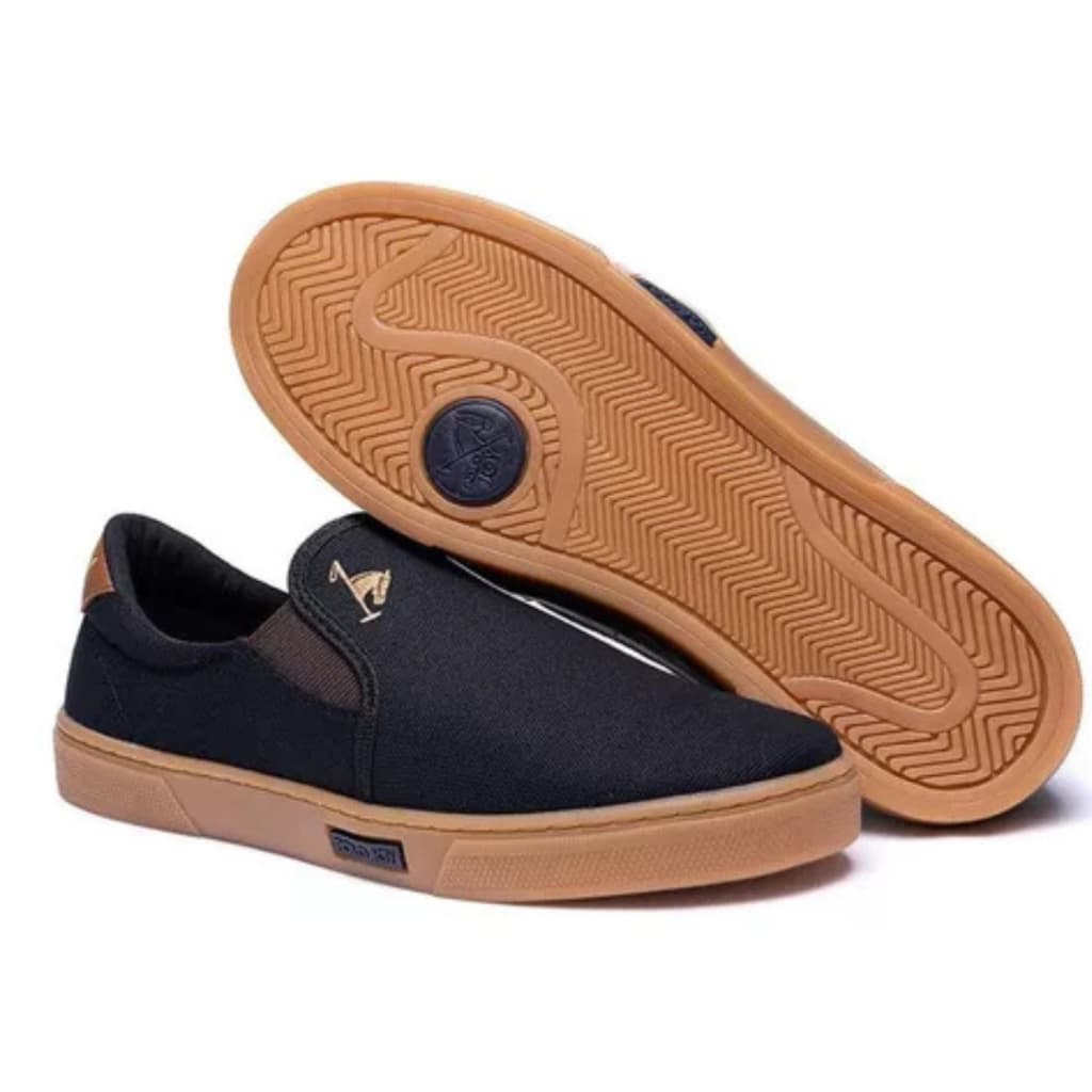 Tenis Sapatenis Polo Joy Original Masculino Iate Slip on