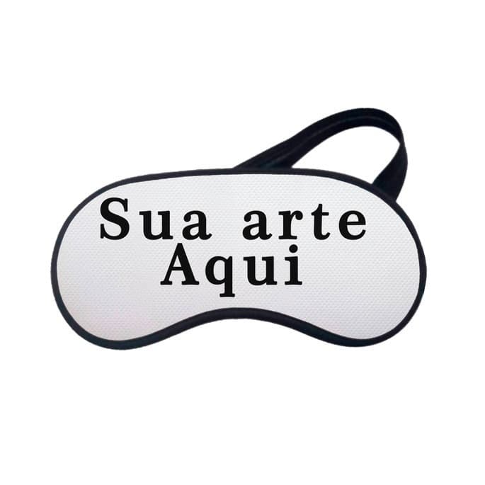 Máscara de Dormir Personalizada – Conforto com a Sua Identidade!