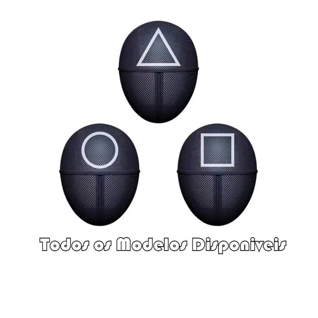 Máscara Cosplay Dos Soldados Triangulo Quadrado Circulo pare Festa De Carnaval
