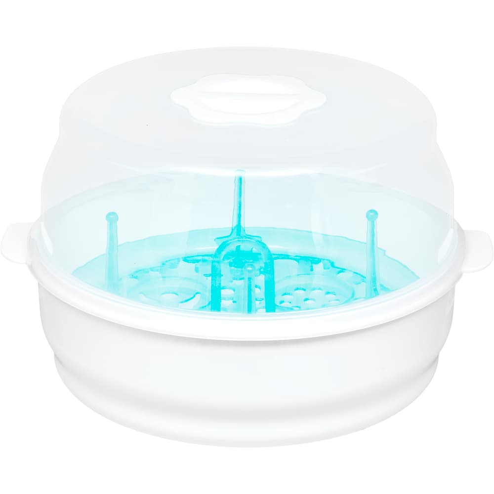 Esterilizador de Mamadeiras e Acessórios de Micro-ondas – Compacto, Prático e Livre de BPA - Buba