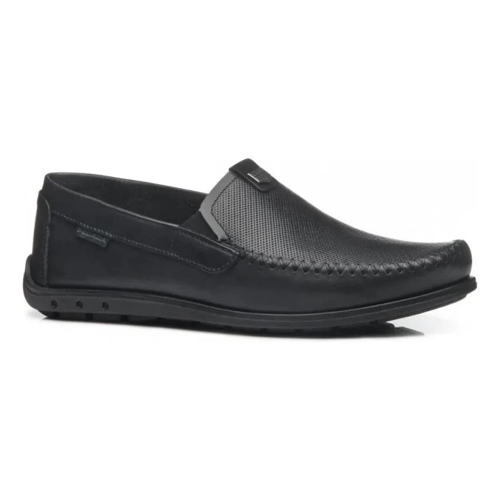 Sapato Pegada 141603 Masculino Preto Mocassim