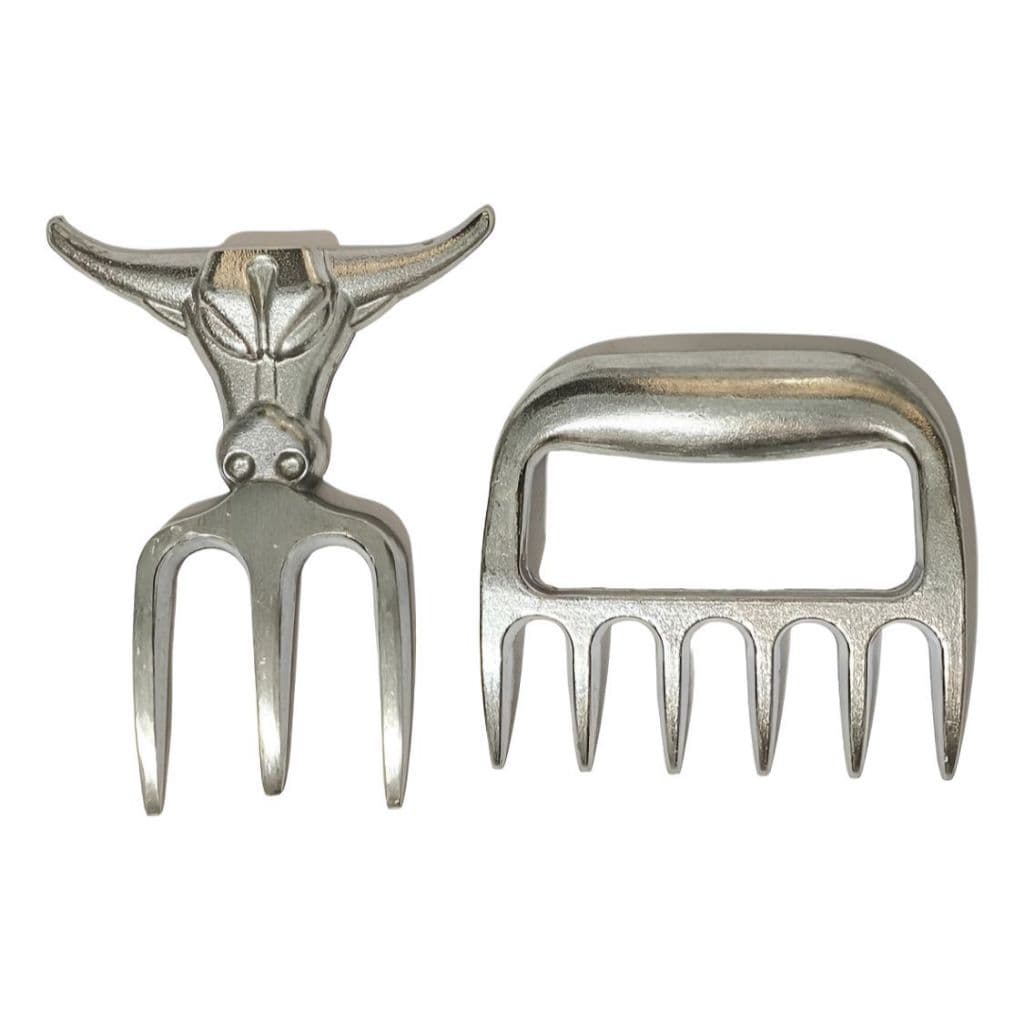 Kit Churrasco Garra De Urso + Garfo Tridente - Alumínio Maciço PROMOÇÃO!!!