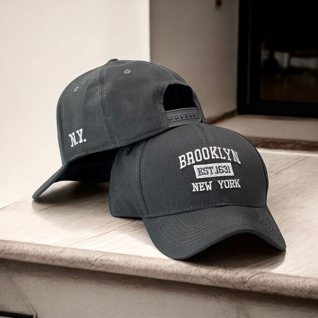 BONÉ ORIGINAL BROOKLYN NEW YORK NY SNAPBACK BASEBOL RETRO ABA CURVA MODA VERÃO