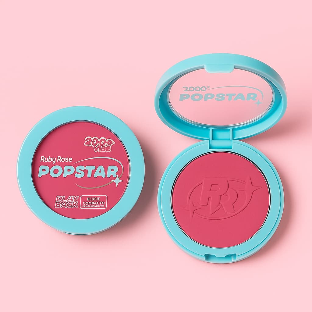 Blush compacto PlayBack POPSTAR RubyRose
