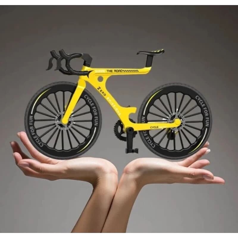 BICICLETA SPEED MOUNTAIN BIKE DE METAL MINIATURA ESCALA 1:10/MC-7373