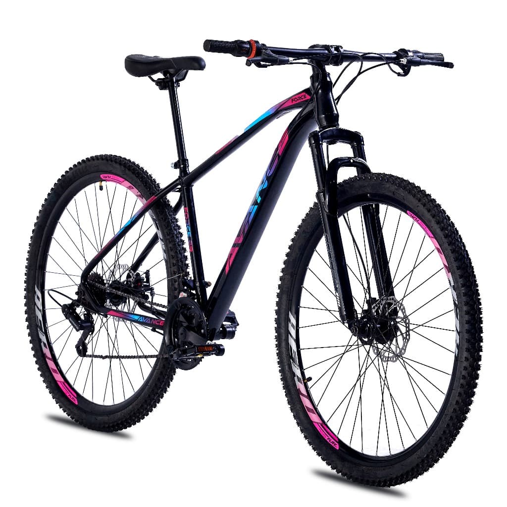 Bicicleta Bike MTB Avance Aço Susp (NV) Aro 29 21v Tam. 17 - Freio a Disco