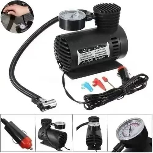 Mini Compressor Bomba De Ar Automotivo Portátil 12v 250psiElétrico