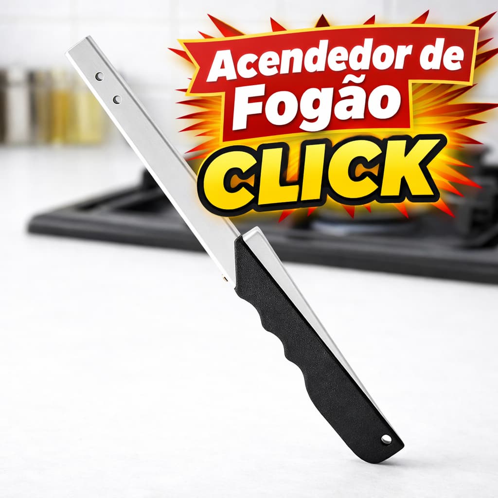 Acendedor de Fogão/Forno Até 2 unidades Fogão de Cozinha a Gás Churrasqueira Seguro Resistente