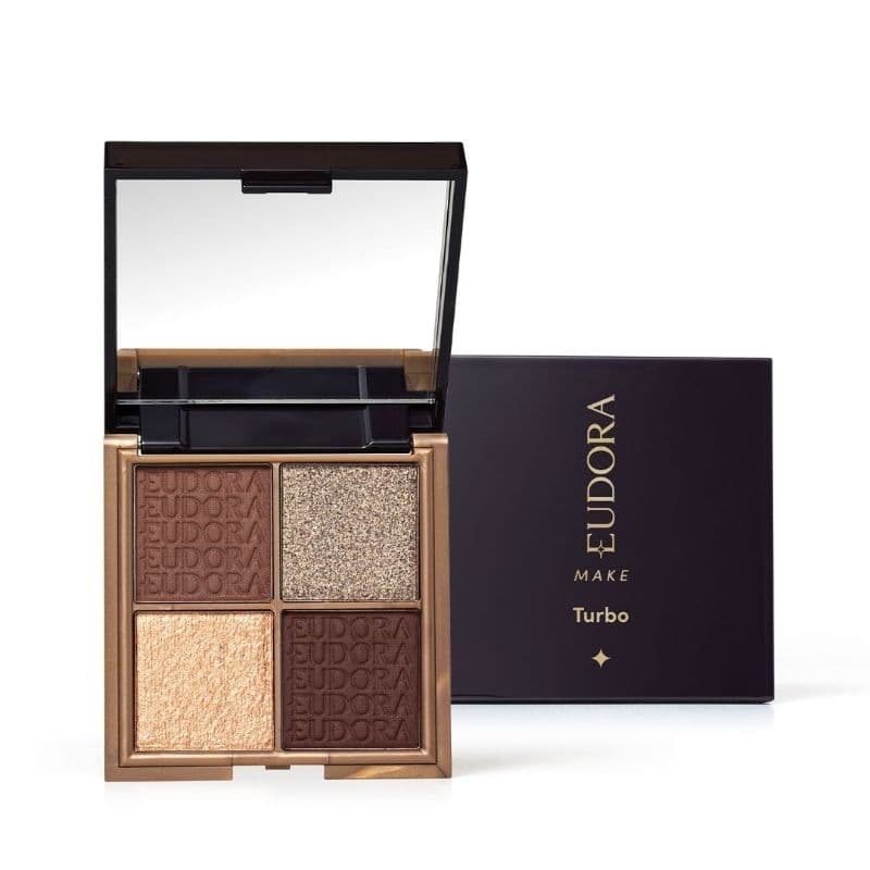 PALETTAS MAKE B. O BOTICARIO, PALETA DE SOMBRAS QUARTETO TURBO EUDORA MAKE LANÇAMENTO!!