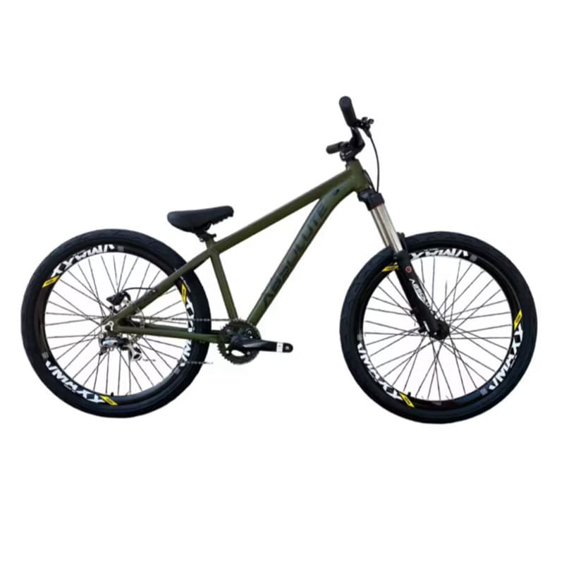 Bicicleta Absolute Nero 5 Rebaixada Single Freio Disco aro 26/29 do Grau Freeride aros vmaxx sem marcha banco Free ride.
