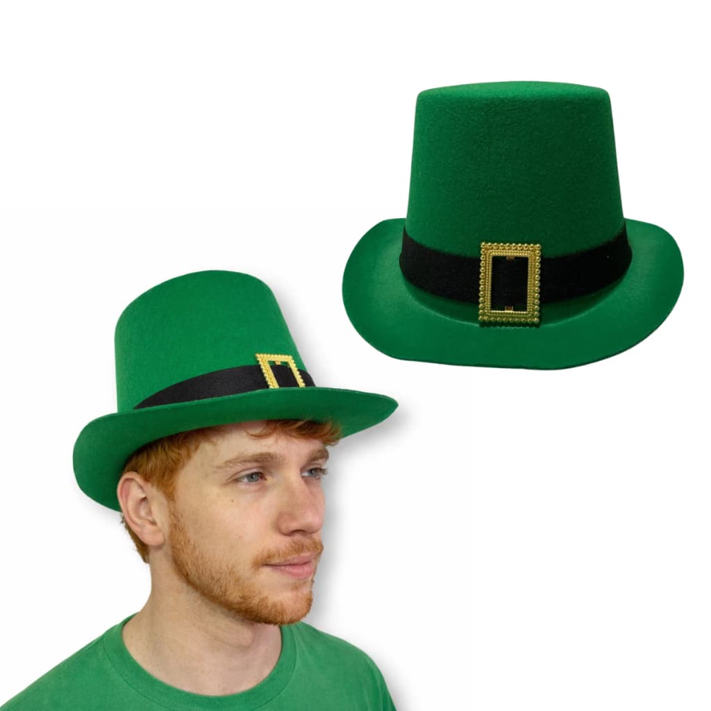 Cartola Verde Leprechaun Irlandês St Patricks Day São Patricio Temático Festa