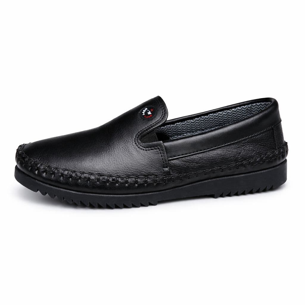 Mocassim Masculino Couro Legítimo Confortável – Sapatilha Masculina Casual Antiderrapante